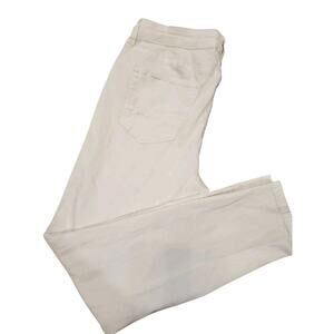 Aeropostale Size 12 Women's High Waisted Jeggings White Distressed